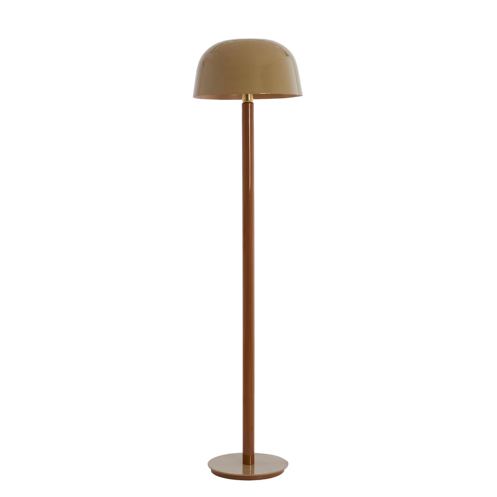 Glas-Stehlampe Marivet Brauntöne Light & Living 8717807816322