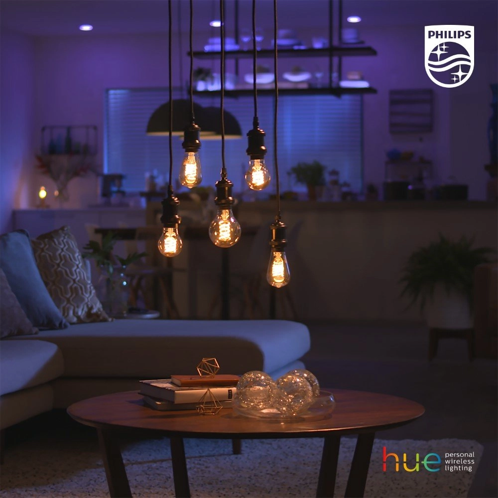 Lichtquelle Hue - E27 - 7W - White 12,5 cm breit Philips 8719514343023