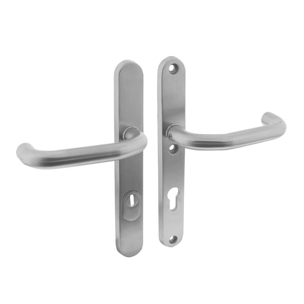Hintertür-Hardware Aurano Kernzugsicherung schmal PC 72mm Edelstahl Intersteel 8714186395400