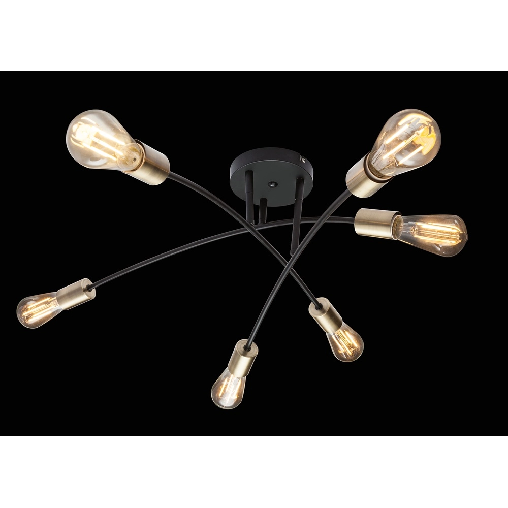 Deckenlampe Sarini Schwarz Globo 9007371377688