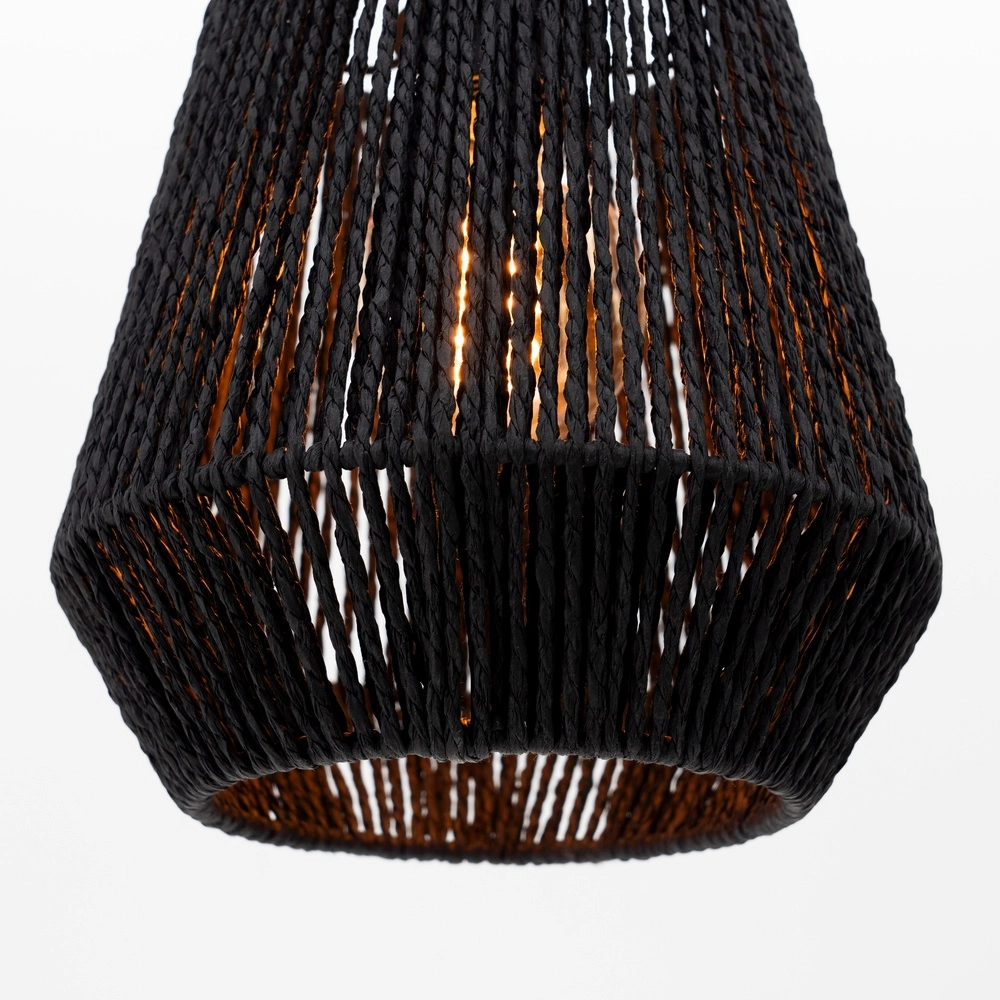 Seilpendellicht Persley Ø 22cm – schwarz Eglo 9002759441050