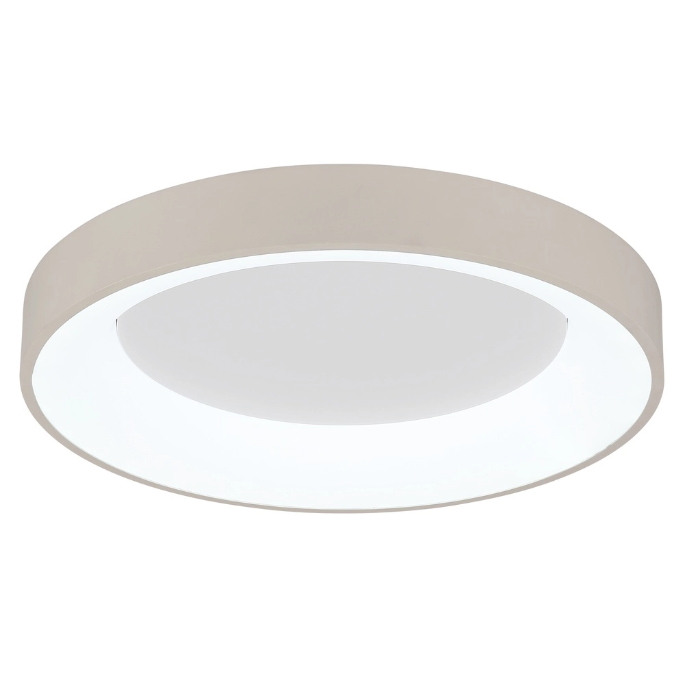 Moderne Deckenleuchte Gallegos sandbraun Ø 50cm Globo 9007371566969