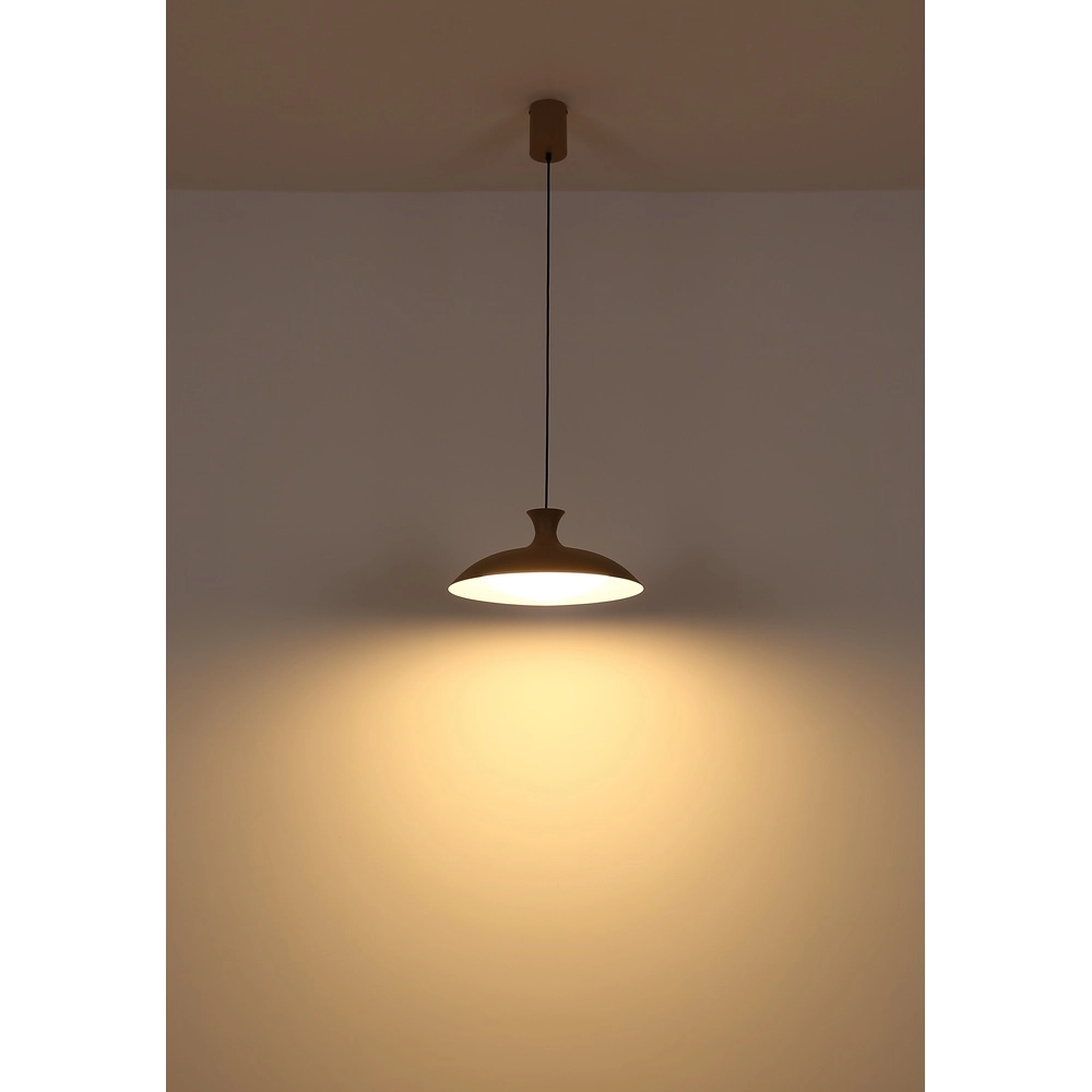 Moderne Pendelleuchte Rocha sandbraun Globo 9007371531981