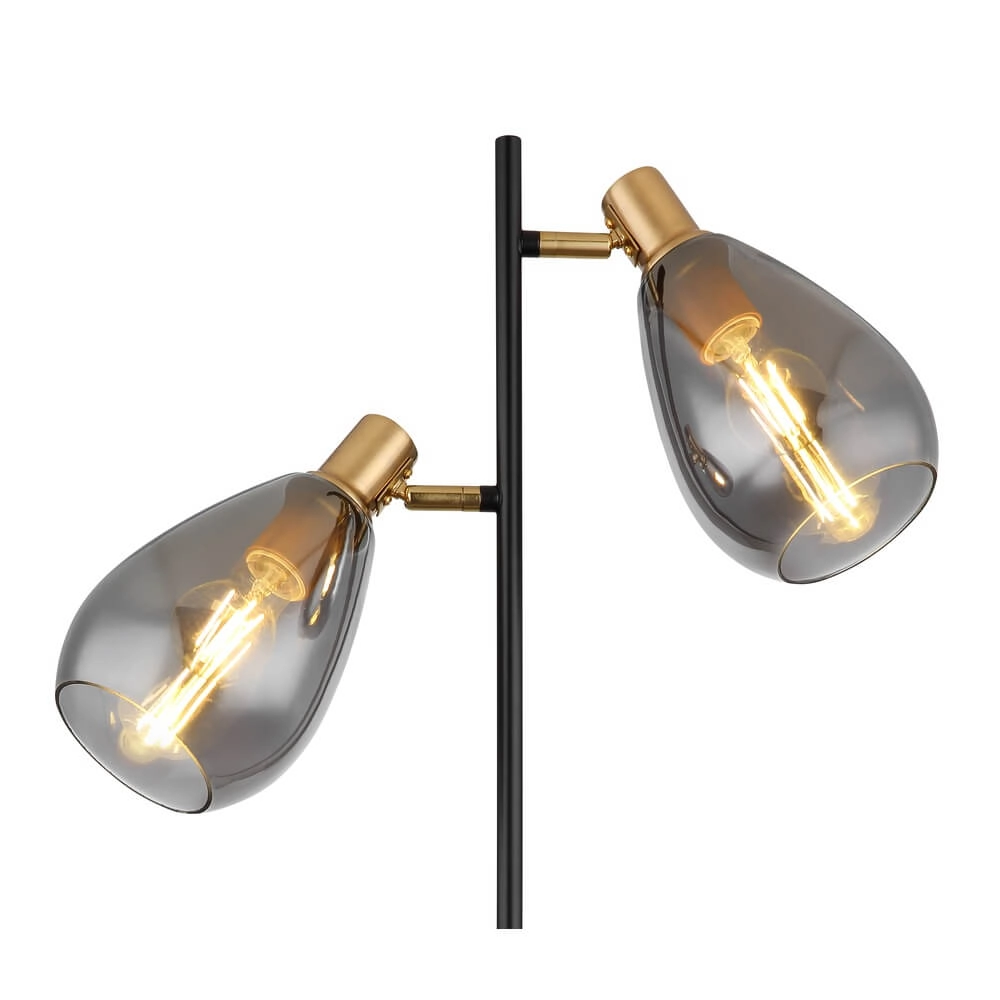 Stehlampe Fanni Schwarzes Doppelzimmer Globo 9007371439799