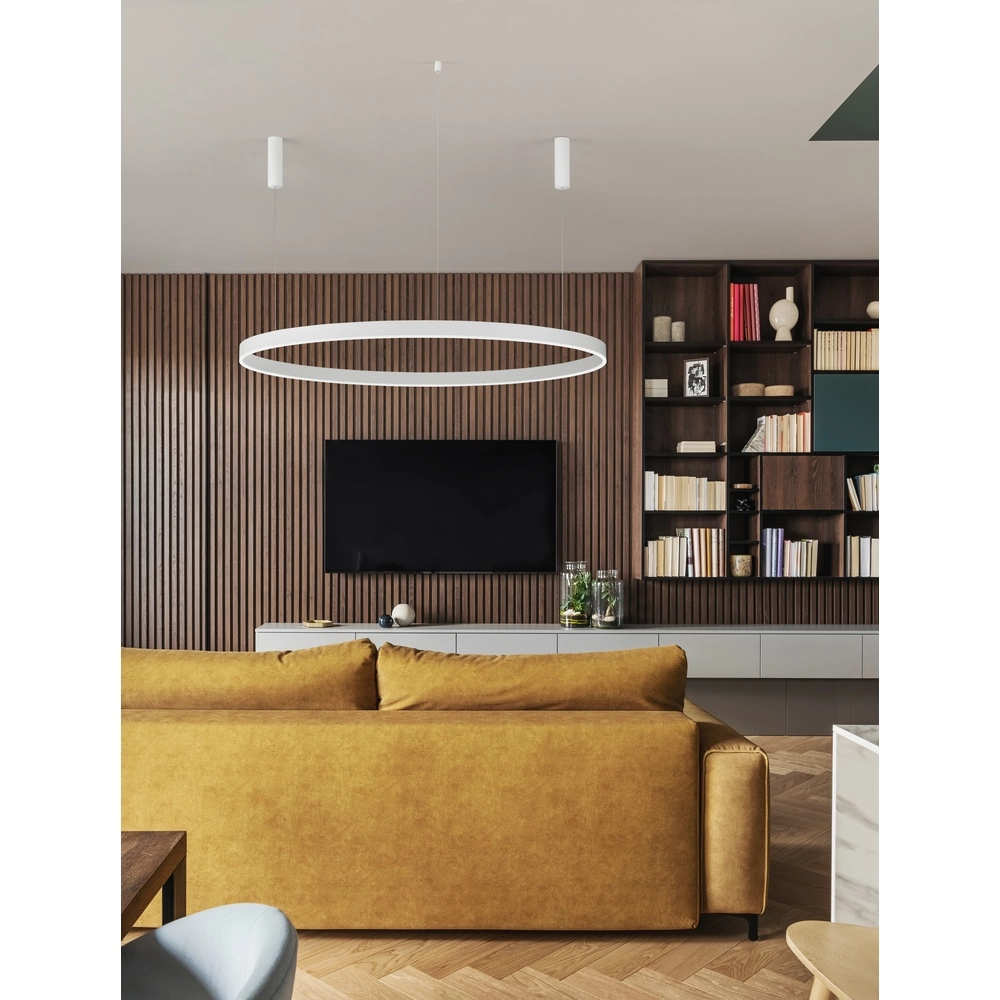 Pendelleuchte Motif weiß Ø 150cm 3000K Lyora 5212017439284