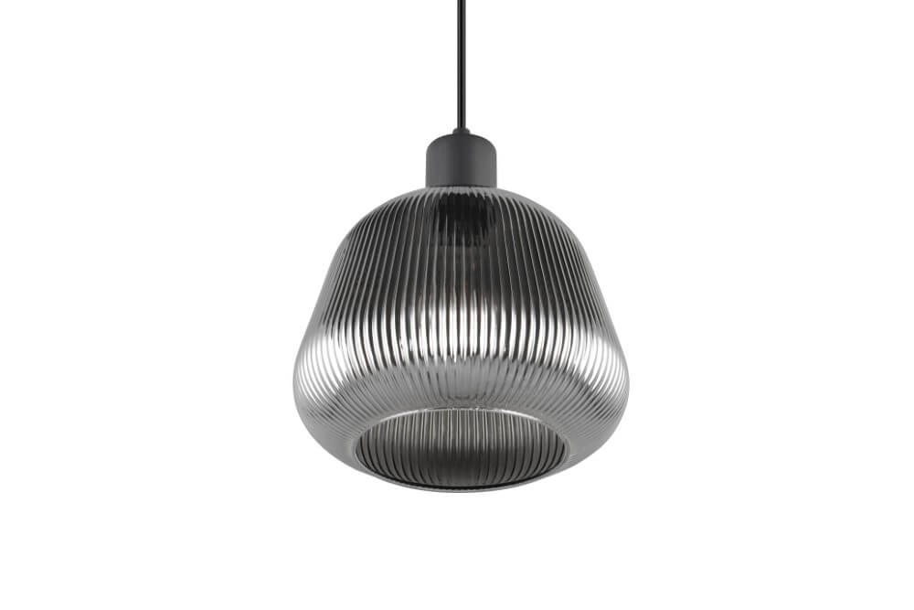 Hängelampe Tarifa mit geripptem Glas Trio 4017807615791