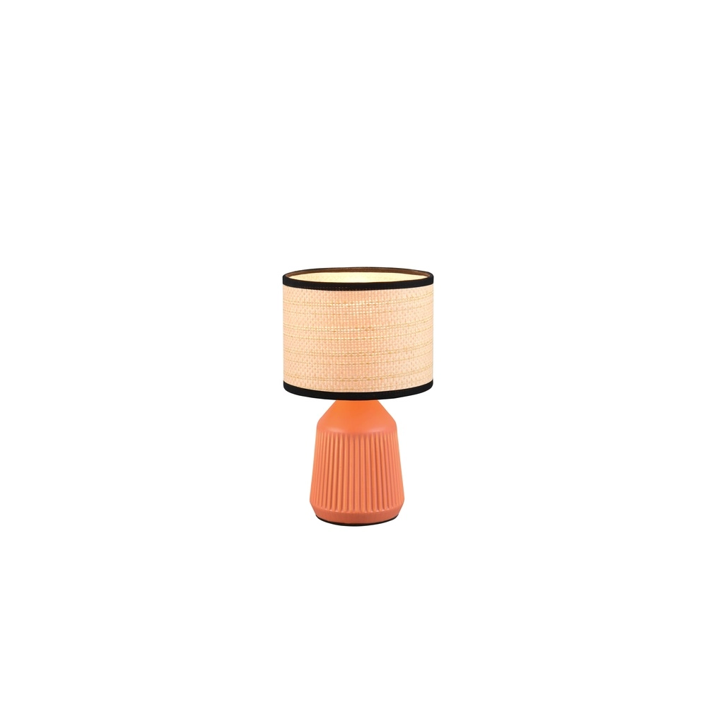 Tischlampe Formentera Ø 16 cm Terrakotta Trio 4017807692082
