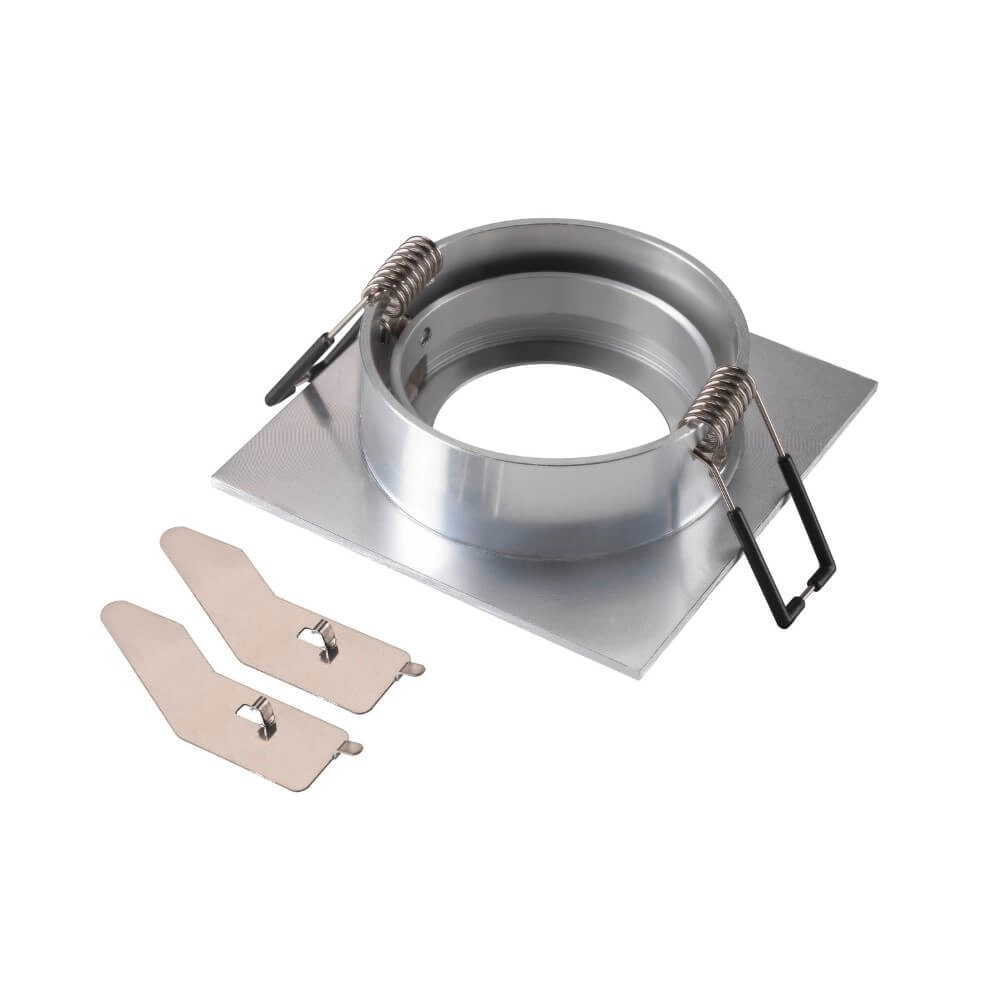 Montagering New Tria 68 quadratisch aus Aluminium - ohne Beschlag SLV 4024163276597