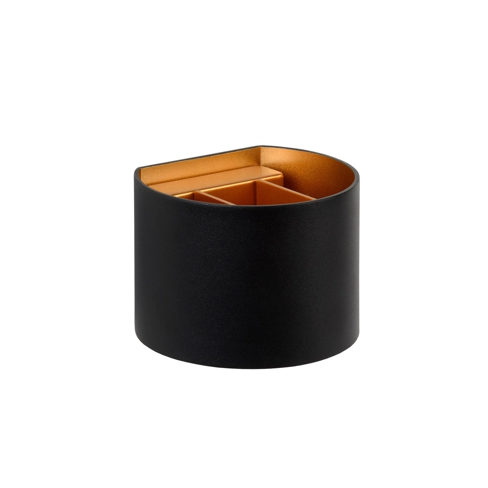 Abgerundeter Wandfleck Xio 2700K schwarz