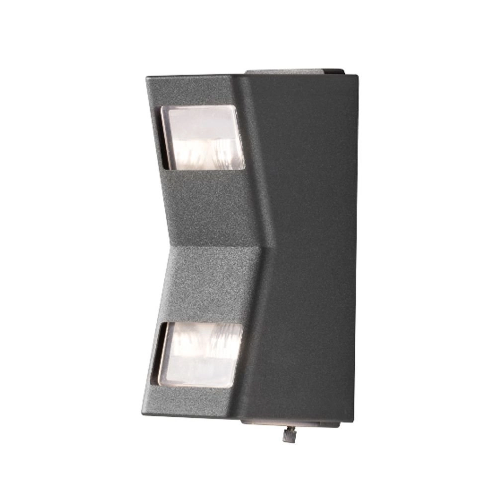 Wandspot Potenza Nach oben - Down - Front -Anthrazit