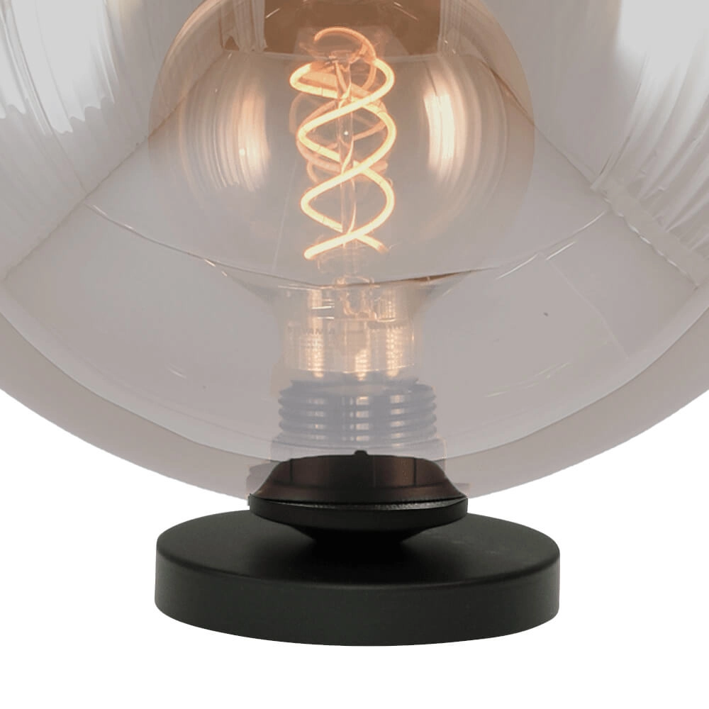 Tischlampe Bella 2 mit Ø 30cm Goldglas Masterlight 8718121340791