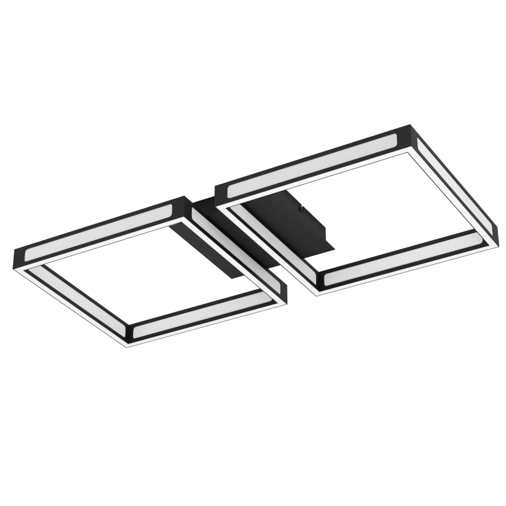 LED-Deckenleuchte Altaflor Schwarz