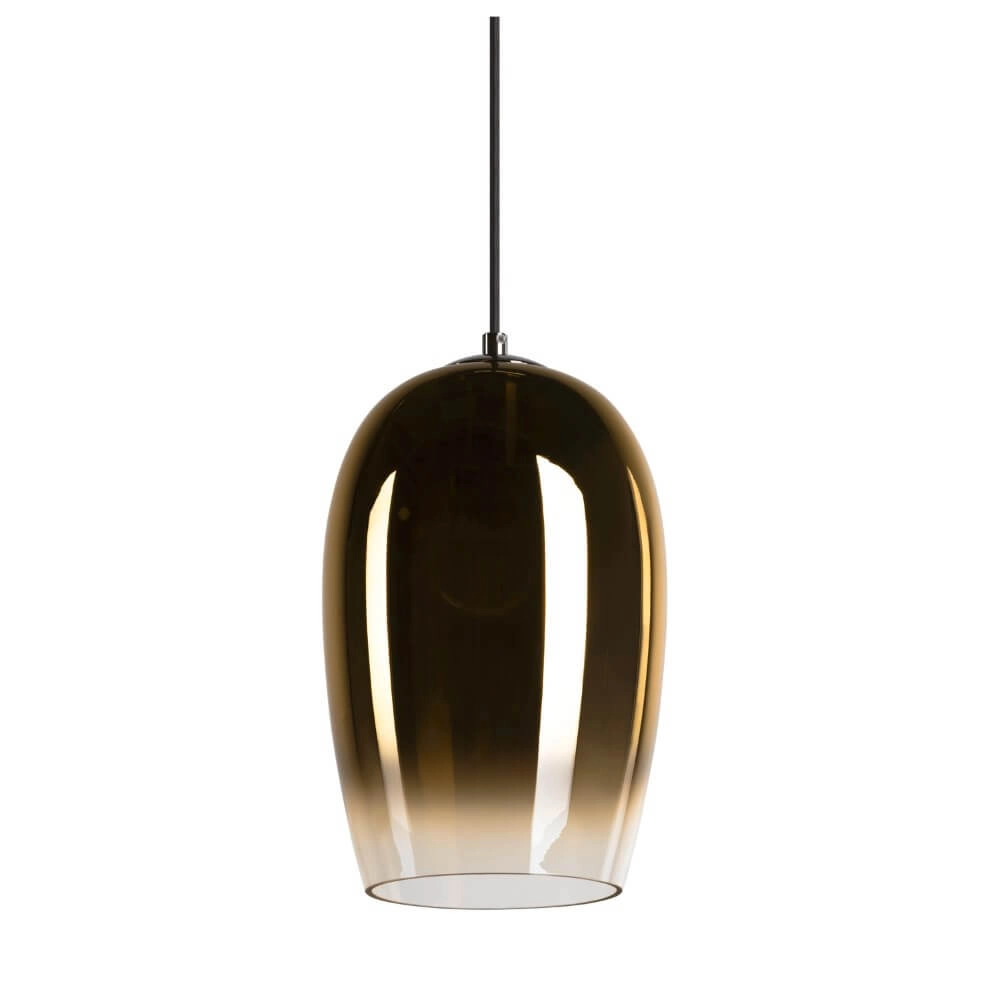 Pendelleuchte aus Glas Pantilo goldenes Glas - Ø18cm SLV 4024163266376