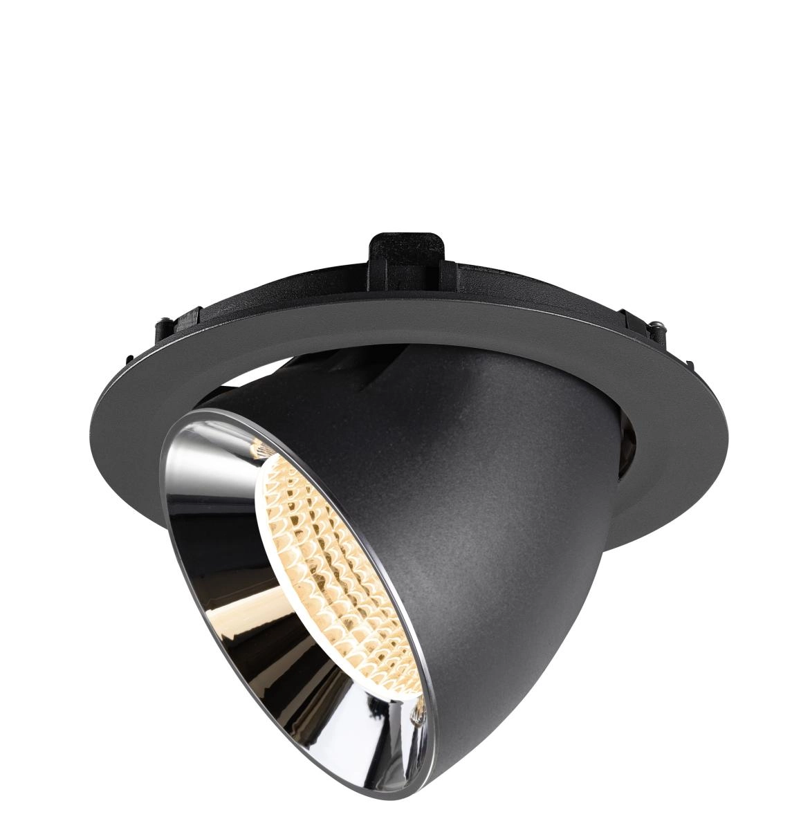 Einbau-Strahler Numinos Gimble XL Schwarz/Chrom 2700K - 55gr SLV 4024163308823