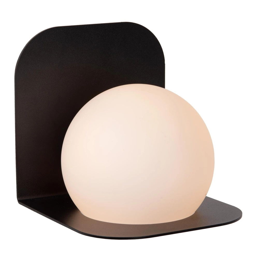 Design-Wandlampe Davy Schwarz eignet sich für das Badezimmer