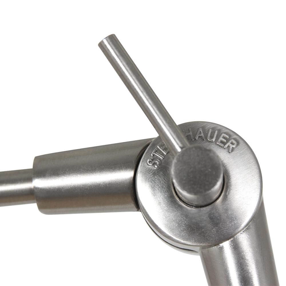 Wandleuchte Prestige Chic Metall mit schwarzem Schirm Steinhauer 8712746175677