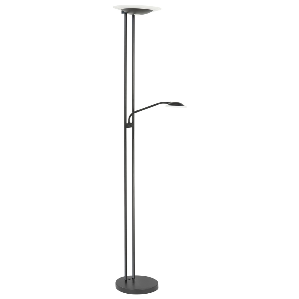 Klassische Stehleuchte Biarritz schwarz Ø 28cm
