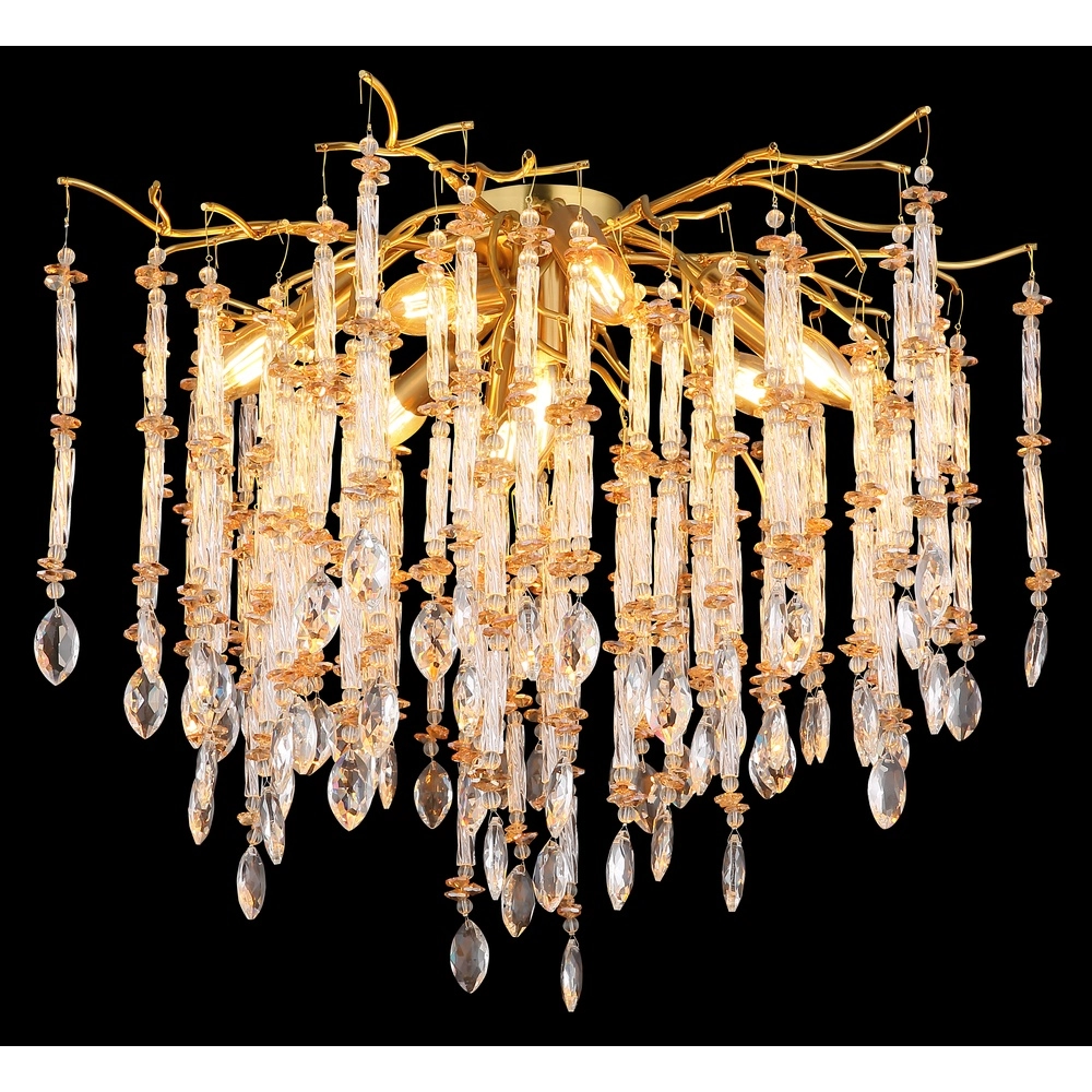 Deckenlampe Gloria Ø 60cm Gold Globo 9007371566983
