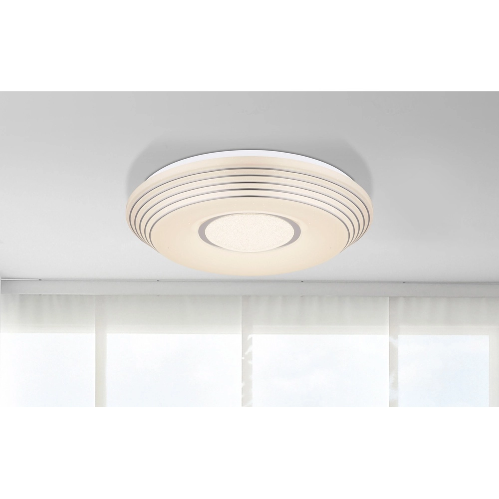 Moderne Deckenbeleuchtung Pillo weißer Ø 50cm Globo 9007371413294