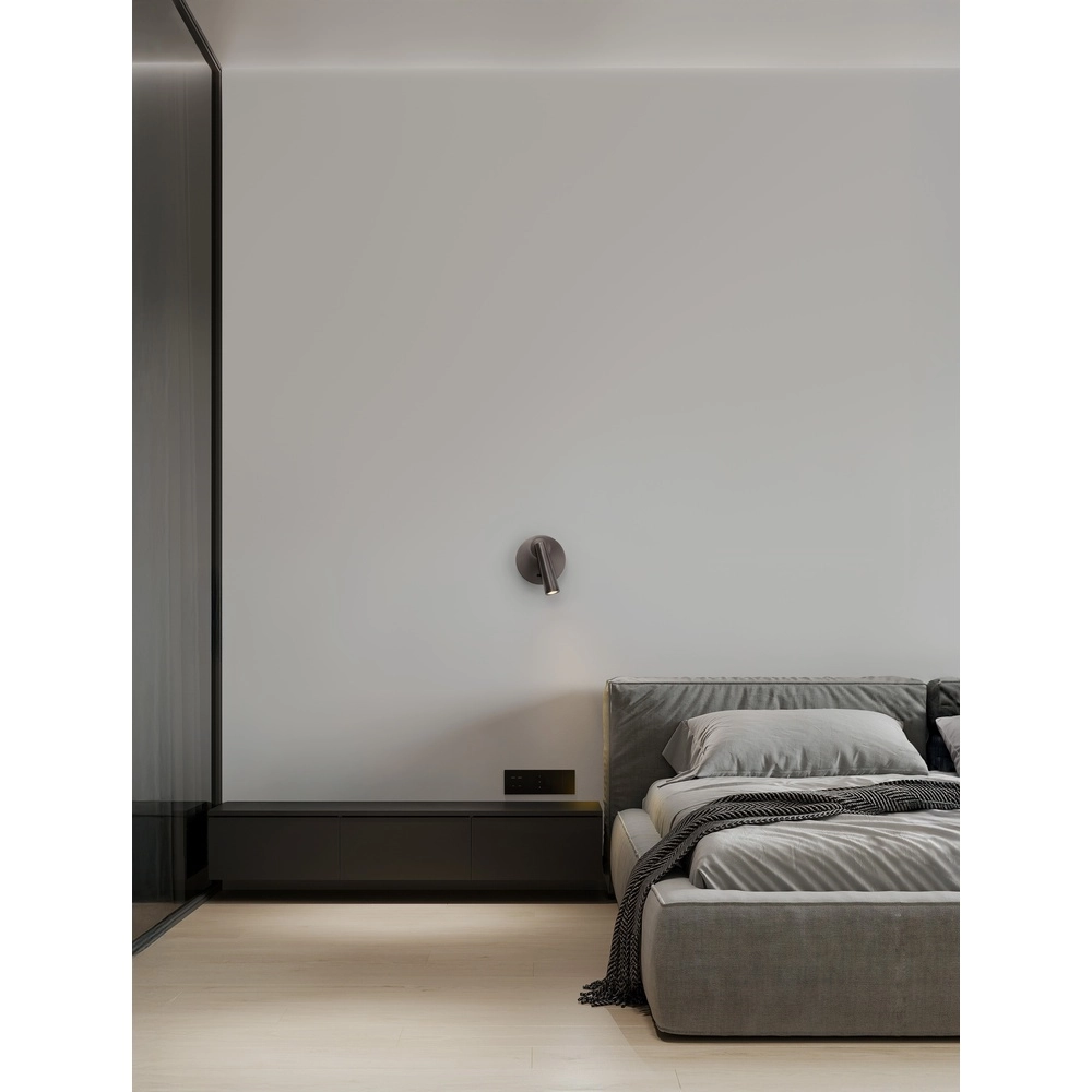 Nachttischlampe Tico Nickel Lyora 5212017473196