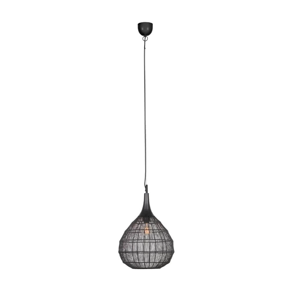 Runde Hängelampe Soraya Ø 42cm - schwarz Trio 4017807617450