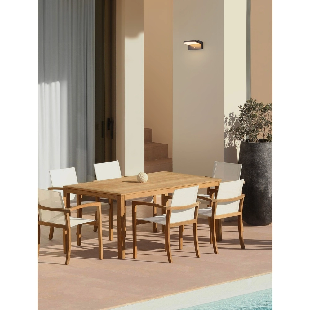 Design-Wandleuchte Gerber Schwarz mit Sensor Lyora 5212017447432