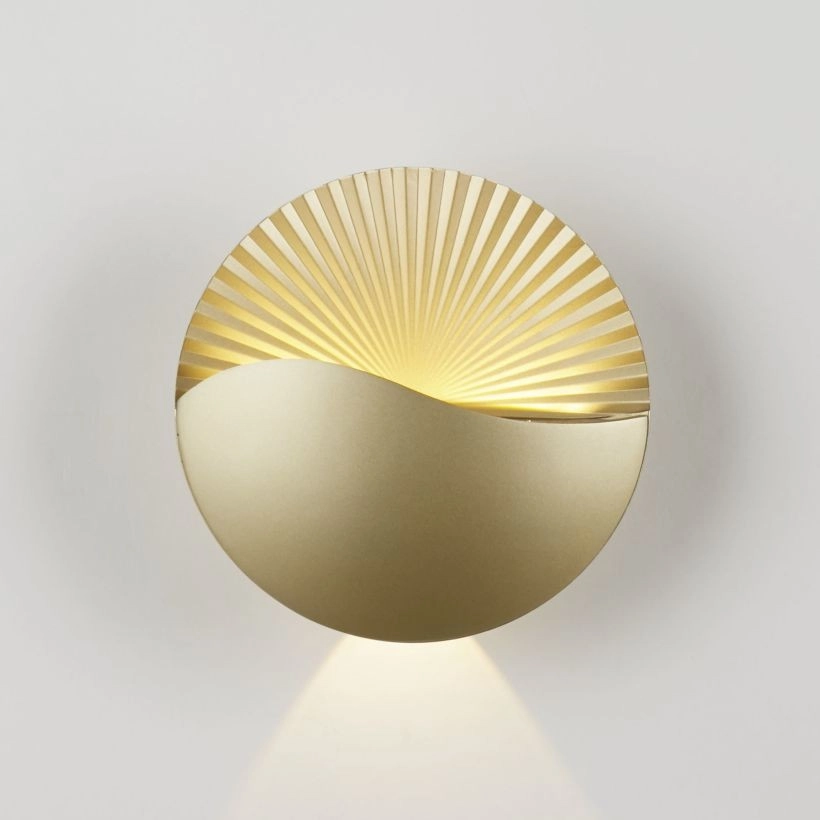 Moderne Wandleuchte Sunrise Gold Lyora 5053423289045