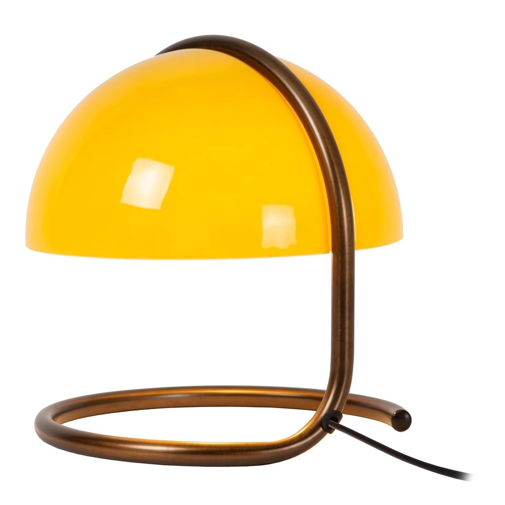 Klassische Tischlampe Cato Orange Lucide 5411212460875