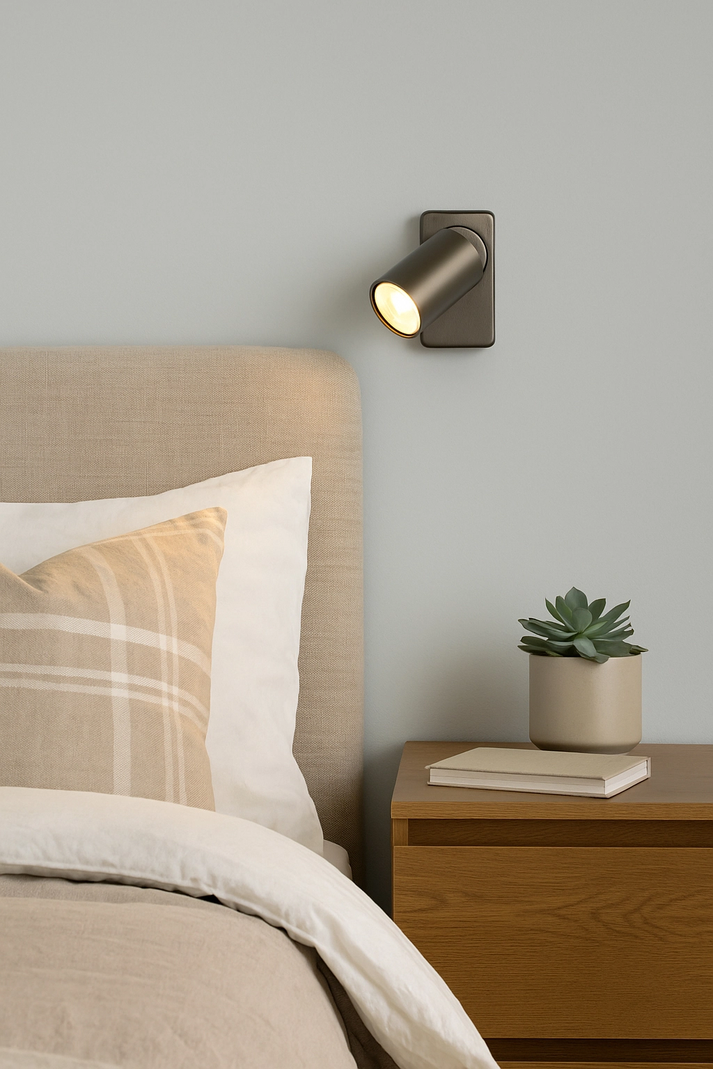 Deckenlampe Moon 1 Rechteckige Bronze Lyora 5053423311685