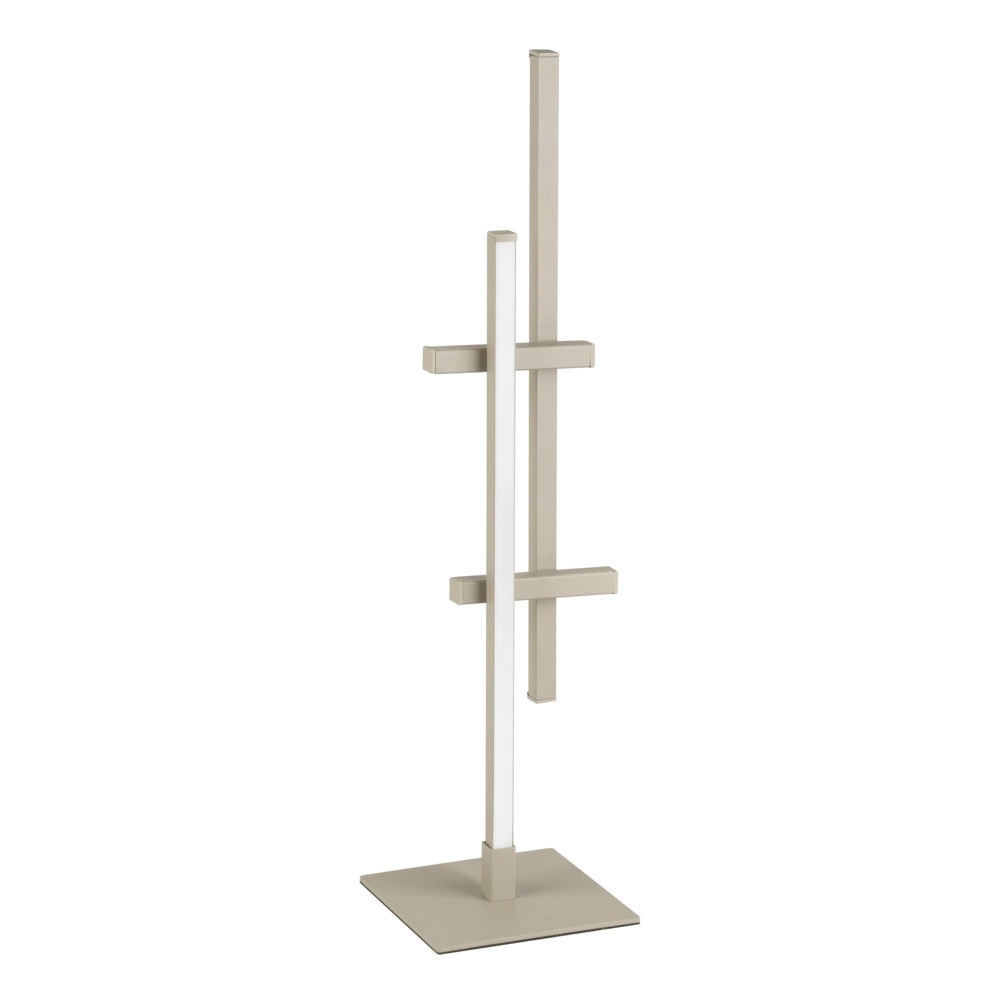 Design-Tischleuchte Trepiliano sandbraun