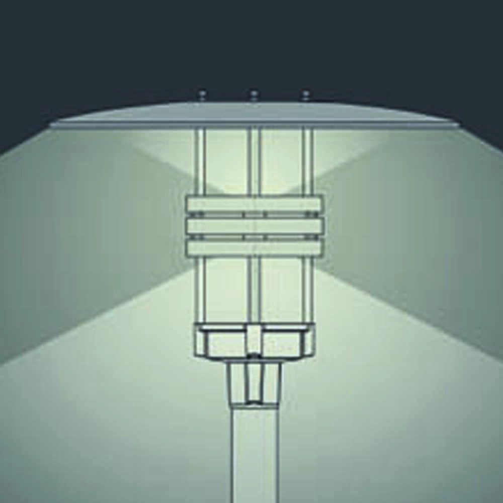 Außenlampe City Highlight 62 cm 50watt Anthrazit Franssen 7042895767081