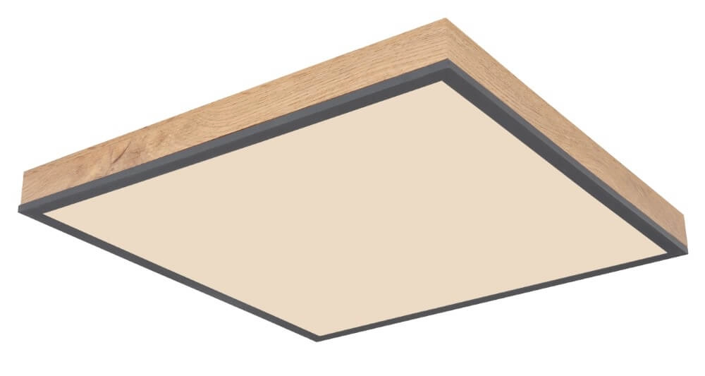 Dimmbare LED-Deckenleuchte Doro 45x45cm