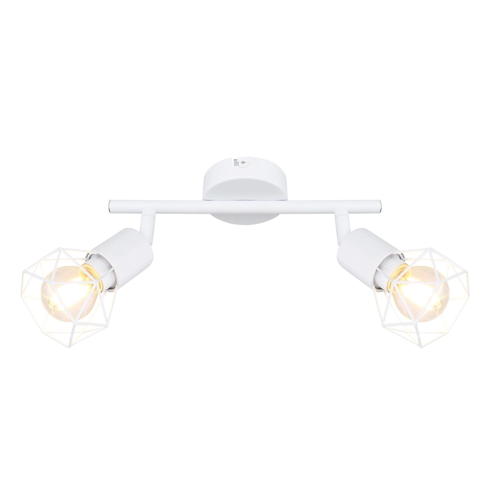 Deckenlampe Xara I 2-Licht weiß Globo 9007371412983
