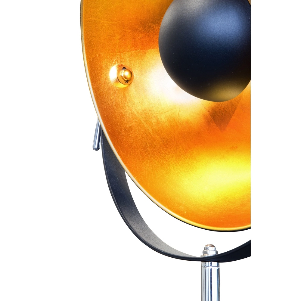 Industrie-Stativ-Stehlampe Bowy Schwarz Globo 9007371487554