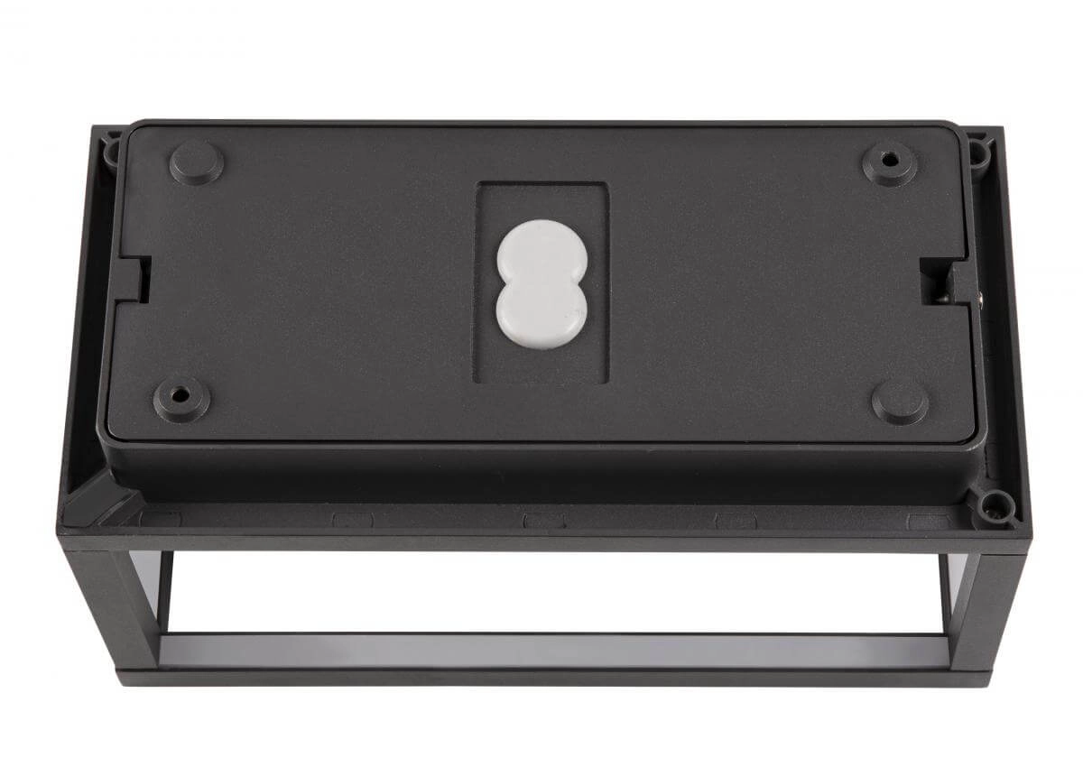 Schlanke Außenlampe Quadrulo mit LED SLV 4024163252843
