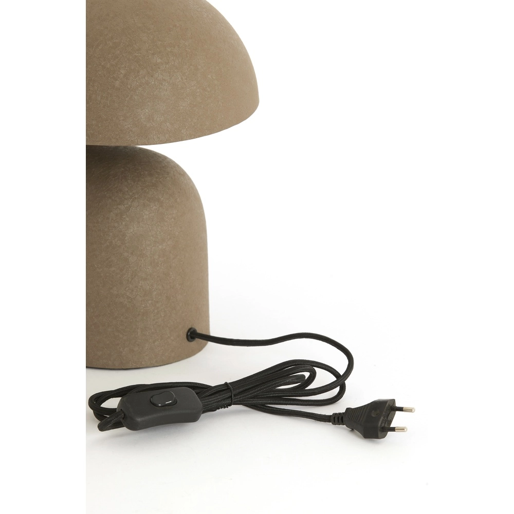 Tischlampe Todd Oval – matt dunkelbraun Light & Living 8717807818906