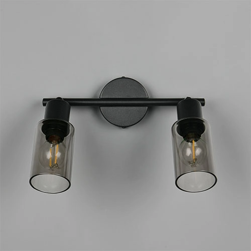 Design-Deckenlampe Mars 2-Licht Schwarz Trio 4017807670479
