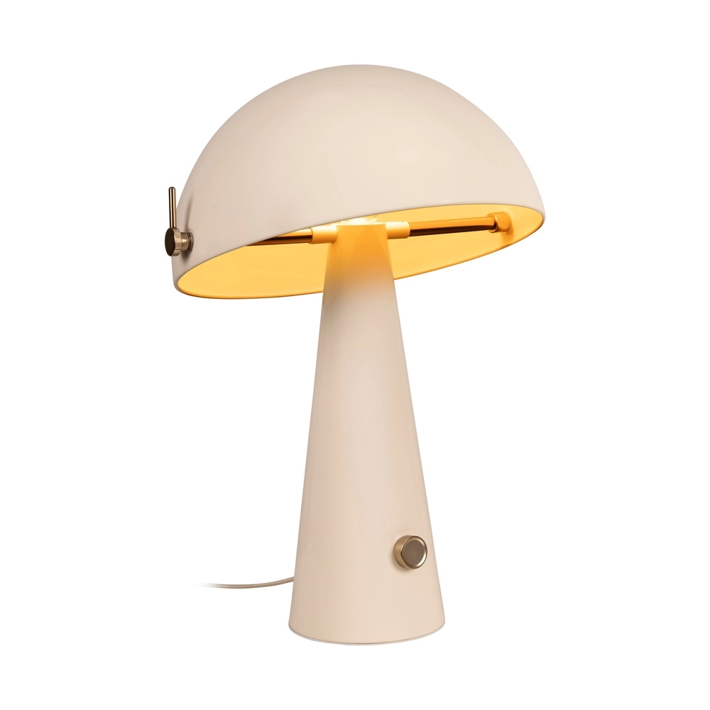 Tischlampe Barone Creme 38 cm Lucide Vibes 5411212650108