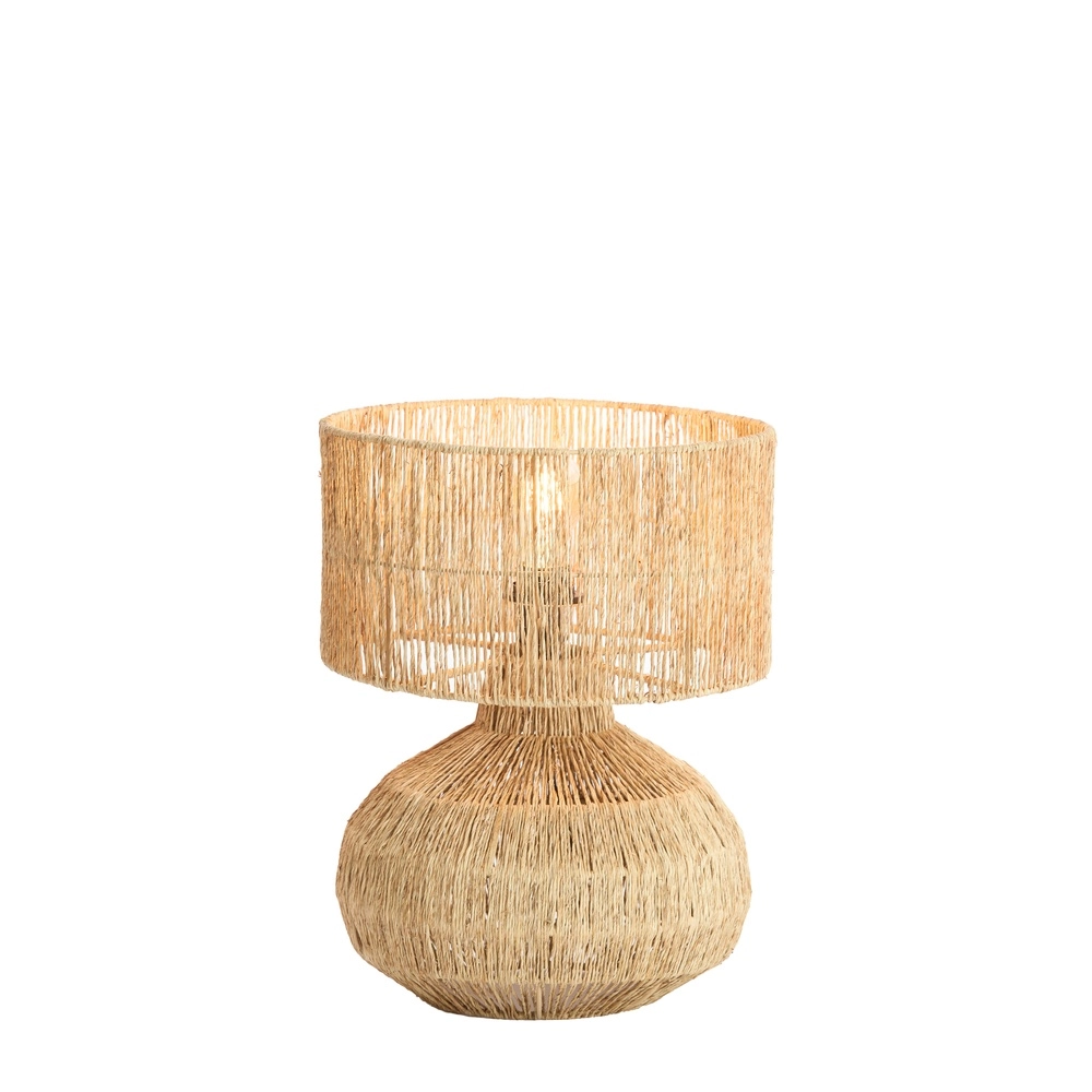 Jute-Tischlampe Arova Ø 30 cm Schatten Light & Living 8717807836719