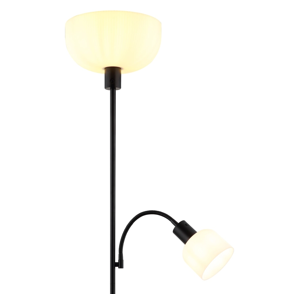 Stehlampe Hinton Schwarz Globo 9007371572427