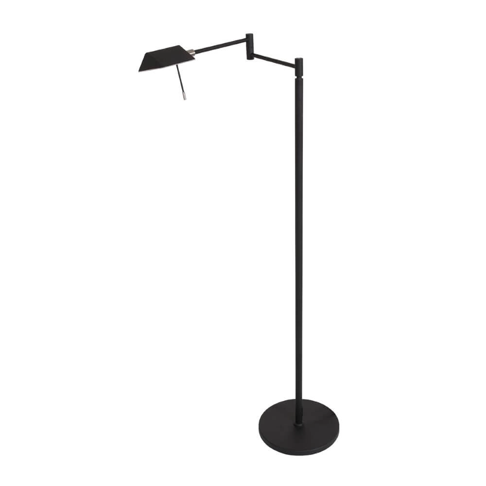 Schwarze Leselampe Retina mit LED Steinhauer 8712746135695