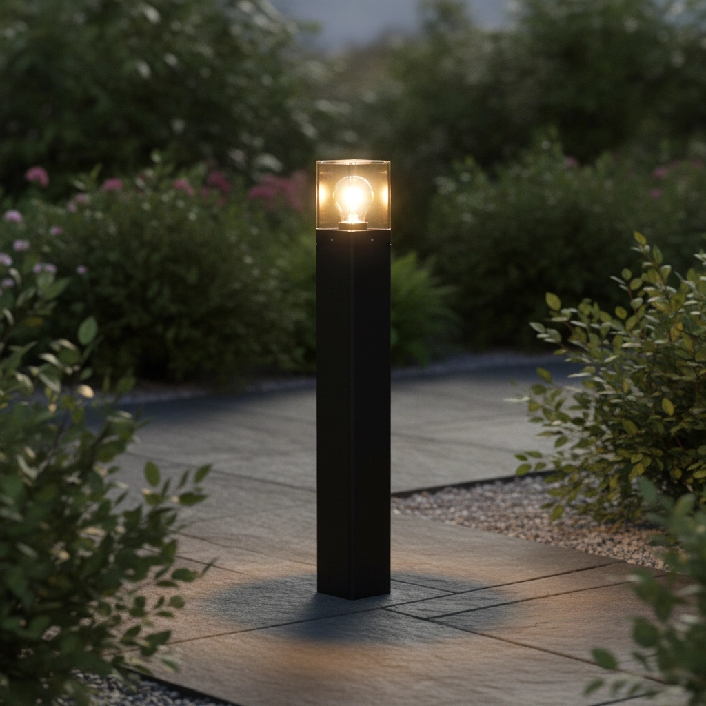 Design-Gartenleuchte Selena Quadrat