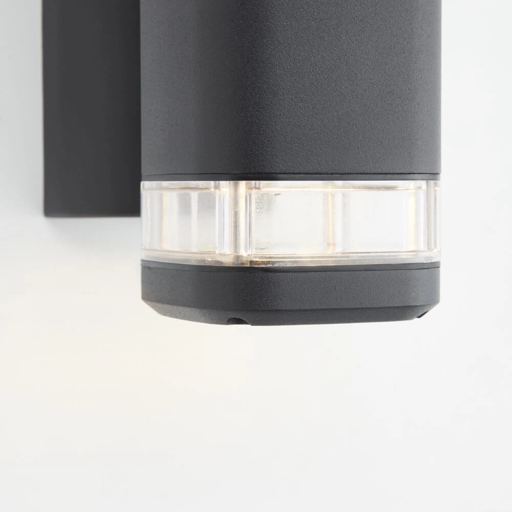 Wandlampe Jandy 2-helles Schwarz Brilliant 4004353346972