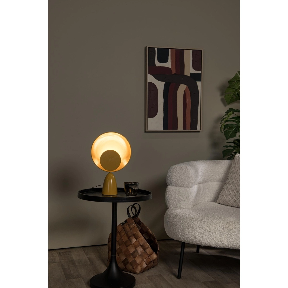 Design-Tischlampe Castamar Ø 25,5 cm gelb Lucide 5411212345851
