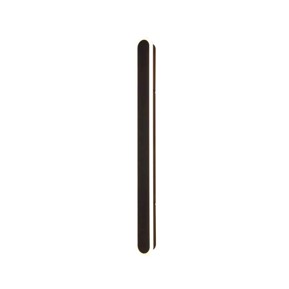 Design-Wandleuchte Bordo schwarz 90cm
