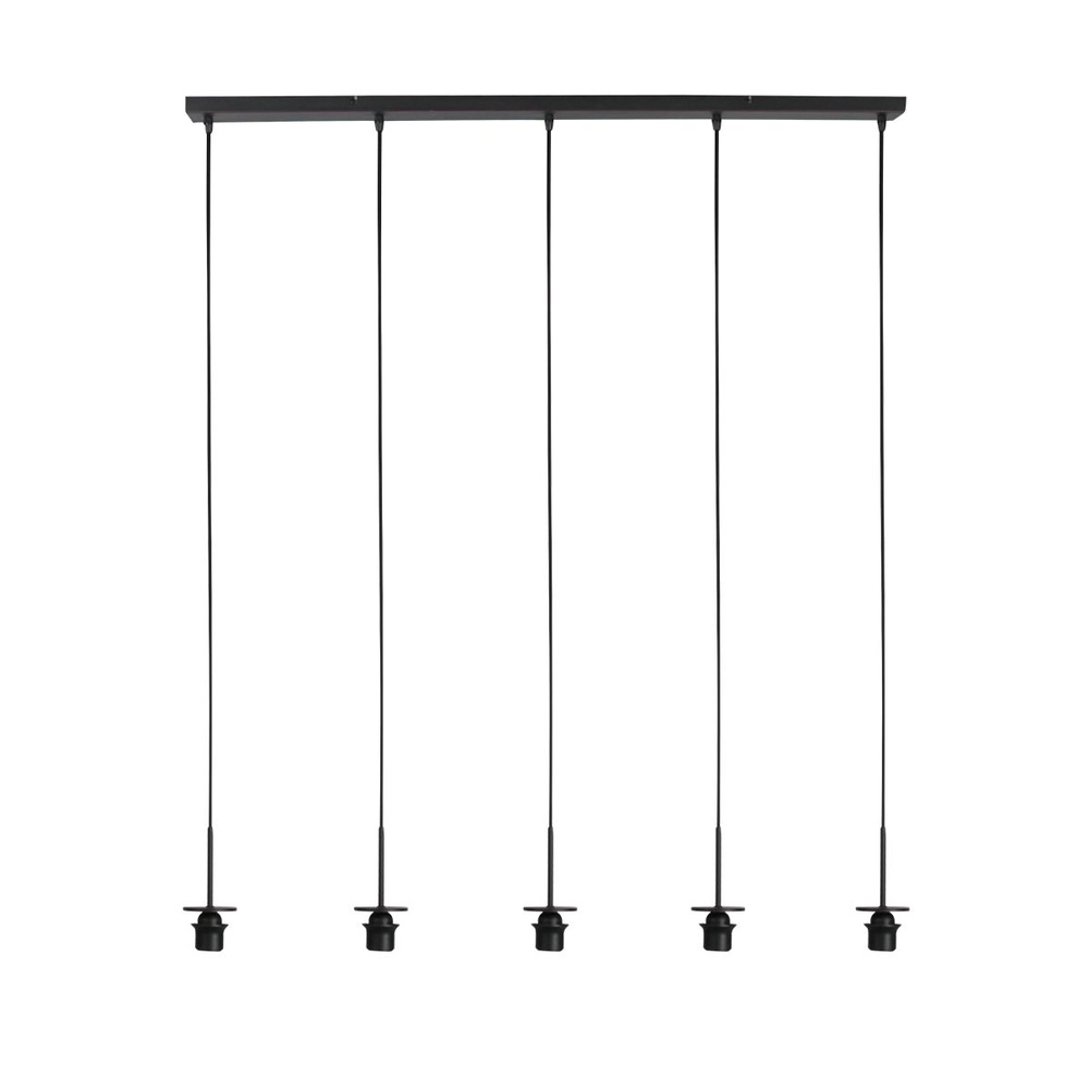 5-flammige Pendelleuchte HaloSwap gerade Steinhauer 8712746183214