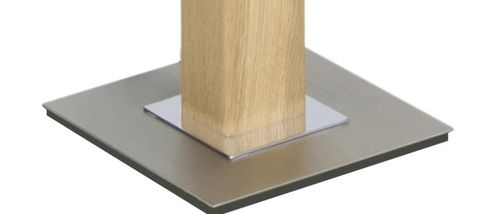LED-Stehleuchte Leonora 122,5 cm - Eiche natur HerzBlut 4021273026364