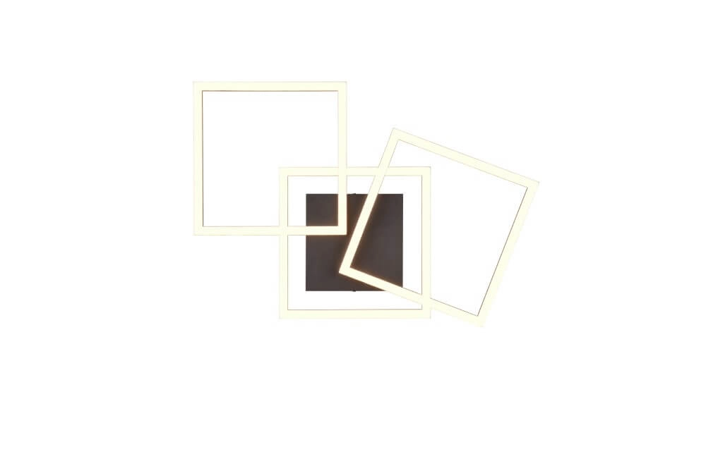 Schwarze Deckenlampe Trail Design Trio 4017807577129