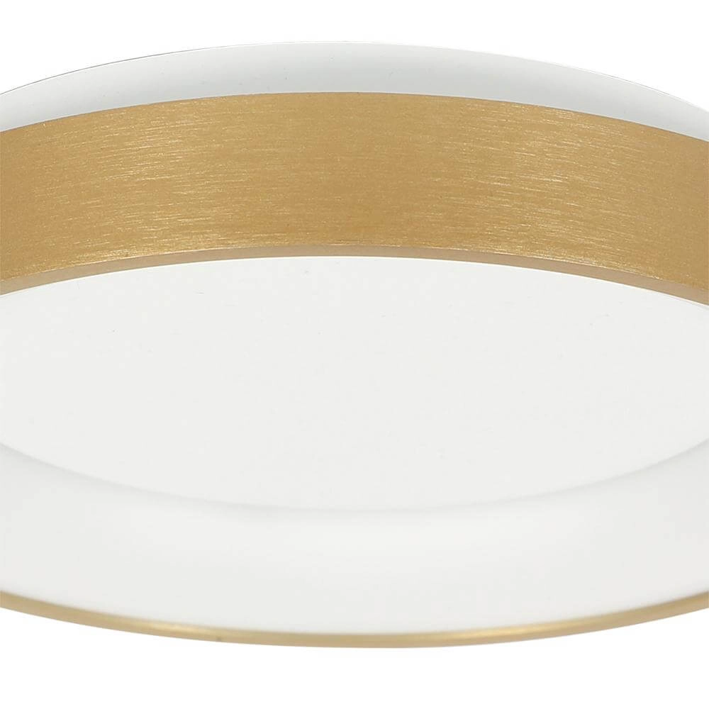 Deckenlampe Ringlede Design gold Ø 38cm Steinhauer 8712746171945
