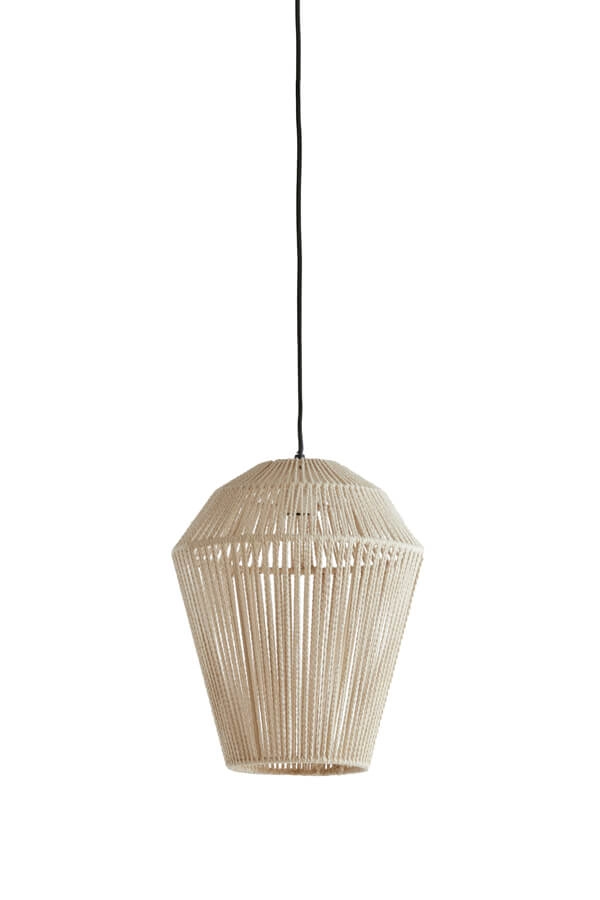 Skandinavische Pendelleuchte Deya creme Ø 30cm Light & Living 8717807744946